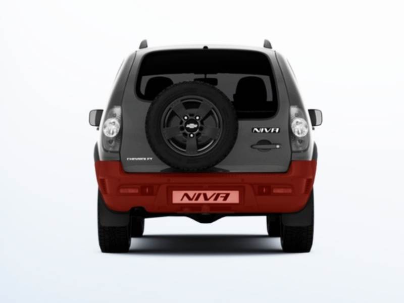 Бампер задний CHEVROLET NIVA BERTONE оригинал "Норма"