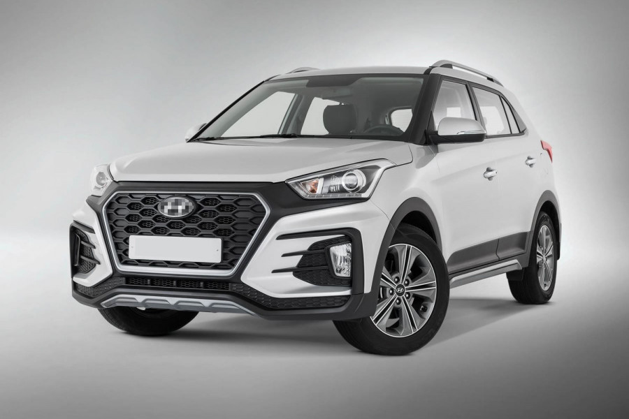 Передний бампер тюнинг HYUNDAI CRETA