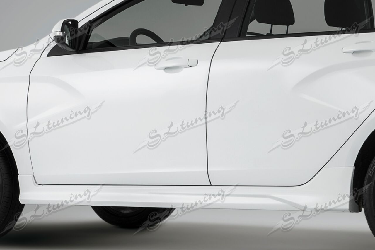 Накладки на пороги XMUG-2 для LADA VESTA, LADA VESTA SW