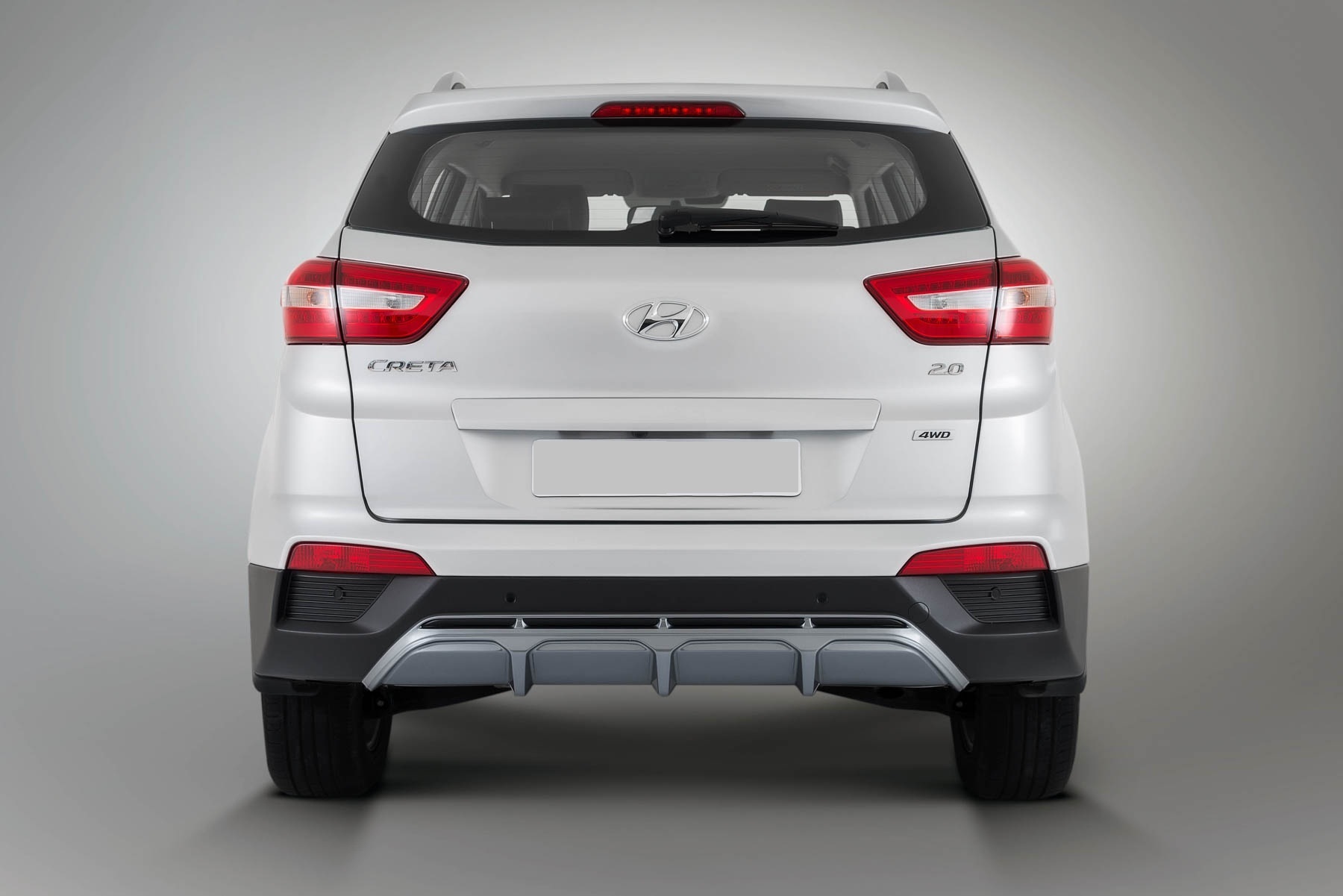 НАКЛАДКА НА ЗАДНИЙ БАМПЕР ТЮНИНГ CRETA HYUNDAI CRETA
